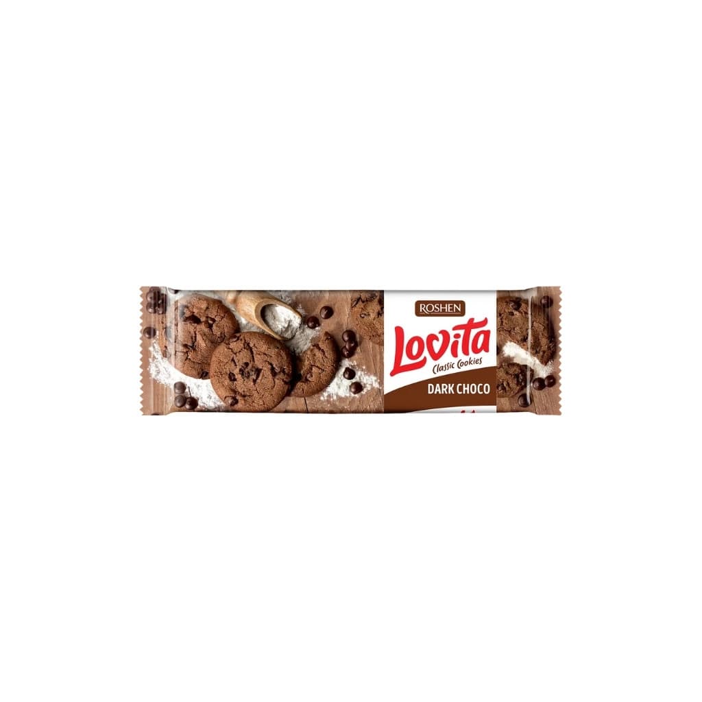 Ciasteczka o smaku czekoladowym Choco Drops "Lovita" 150g