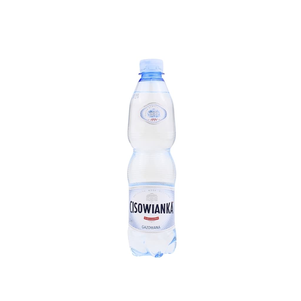 Woda mocnogazowana mineralna "Ciasowianka" PET 500ml