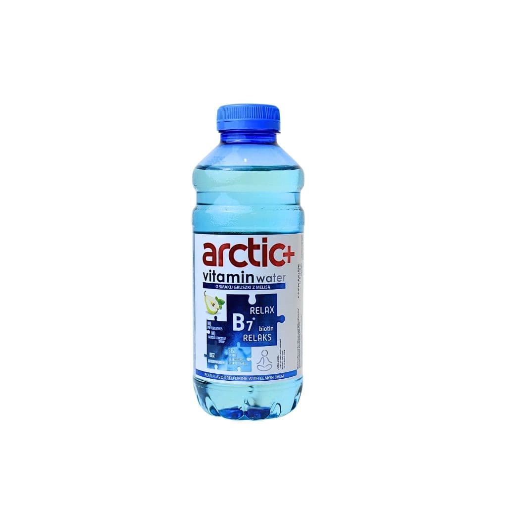 Napój vitaminowy niegazowany gruszka biotyna "Arctic+" 600ml