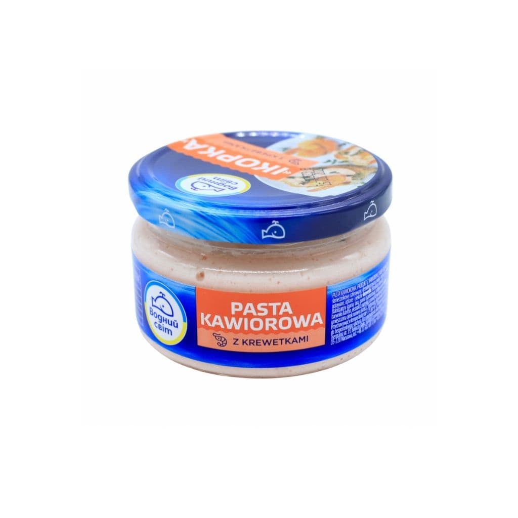 Pasta z kawiorem "Krewetka Wodny świat" 160g