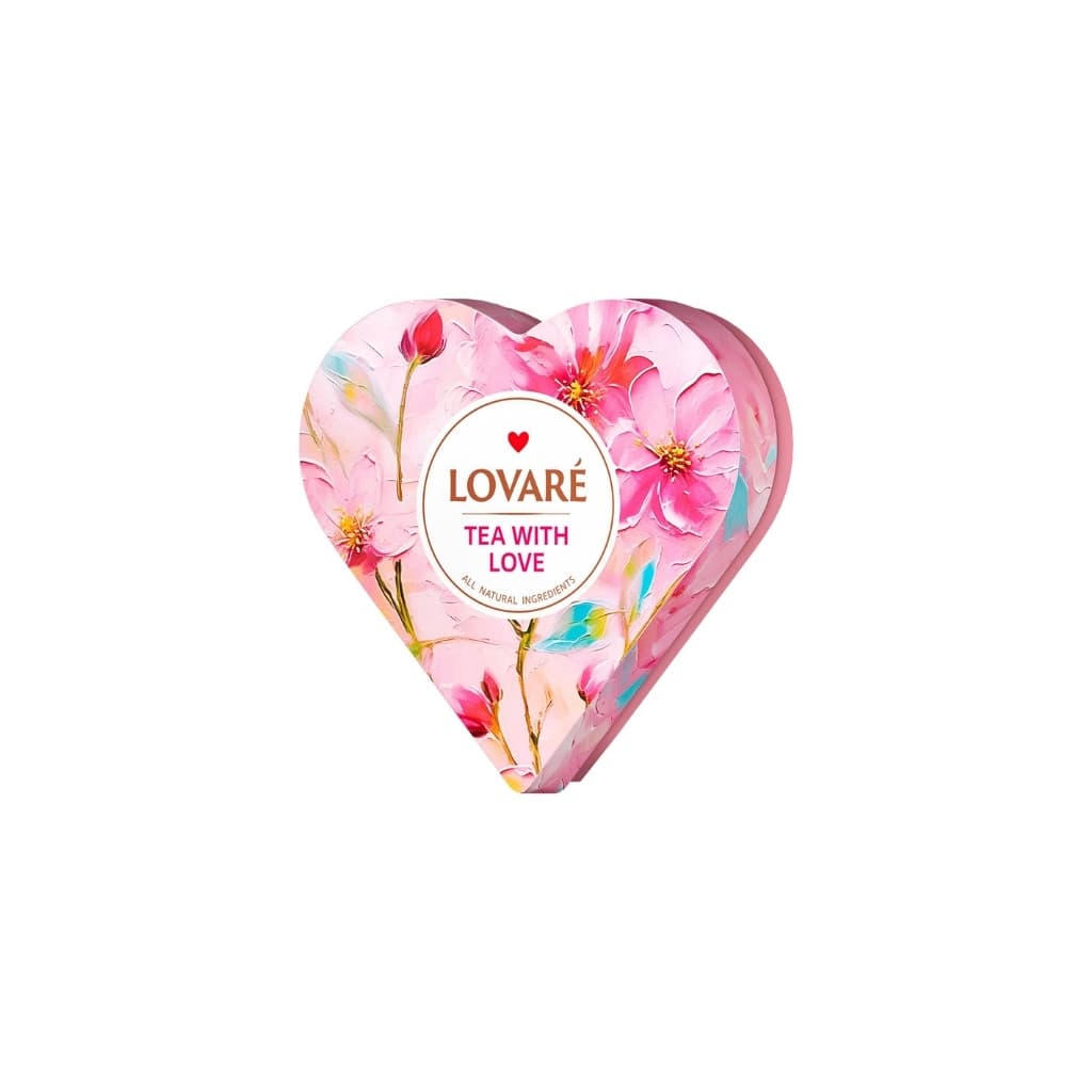 Zestawy herbatowy Serce "Lovare" 2gx35t