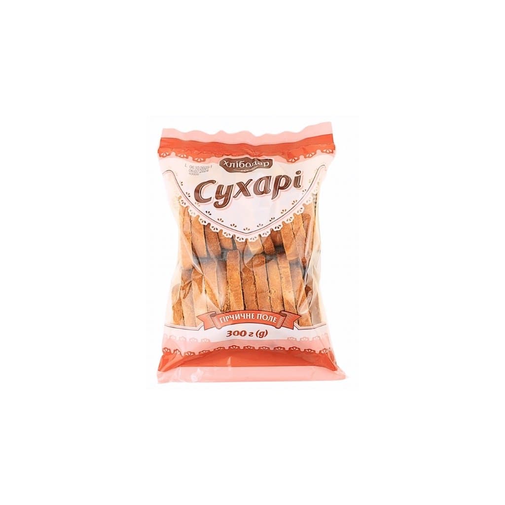 Sucharki pole gorczycy "Hlibodar" 300g