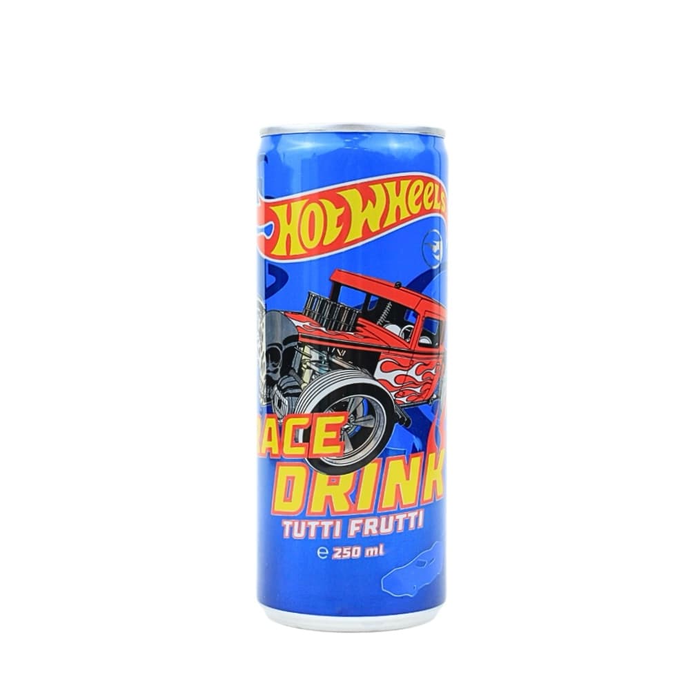 Napój gazowany o smaku tutti frutti "Hot Wheels" puszka 250ml
