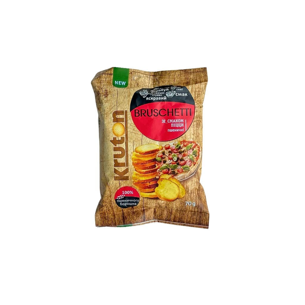 Grzanki Brusketty o smaku pizzy "Kruton" 70g