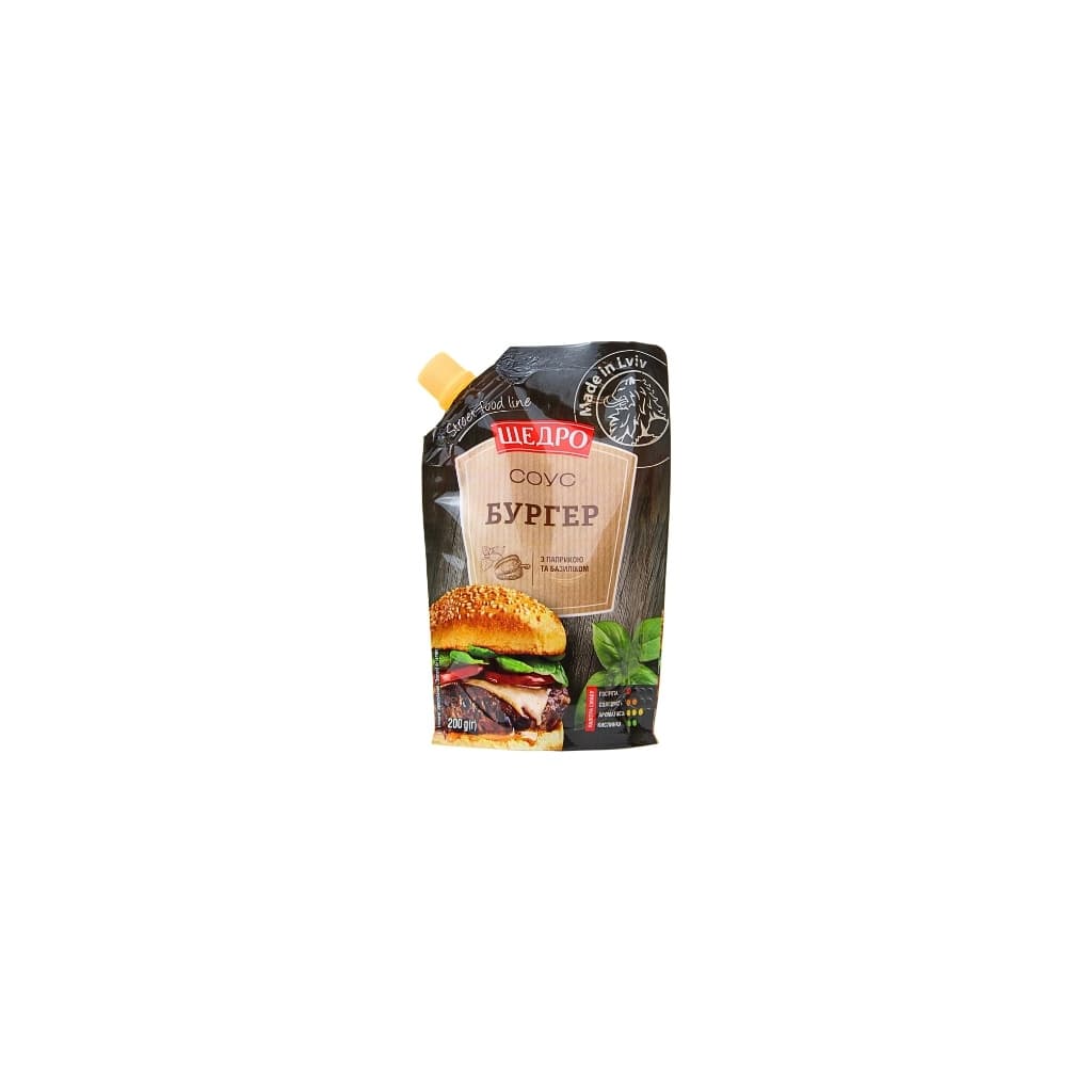 Sos Majonezowy Burger "Szczedro" doypack 200g