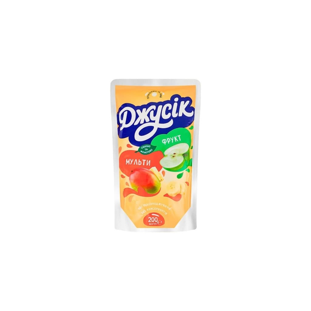 Napój wieloowocowy "Dżusik" 200ml