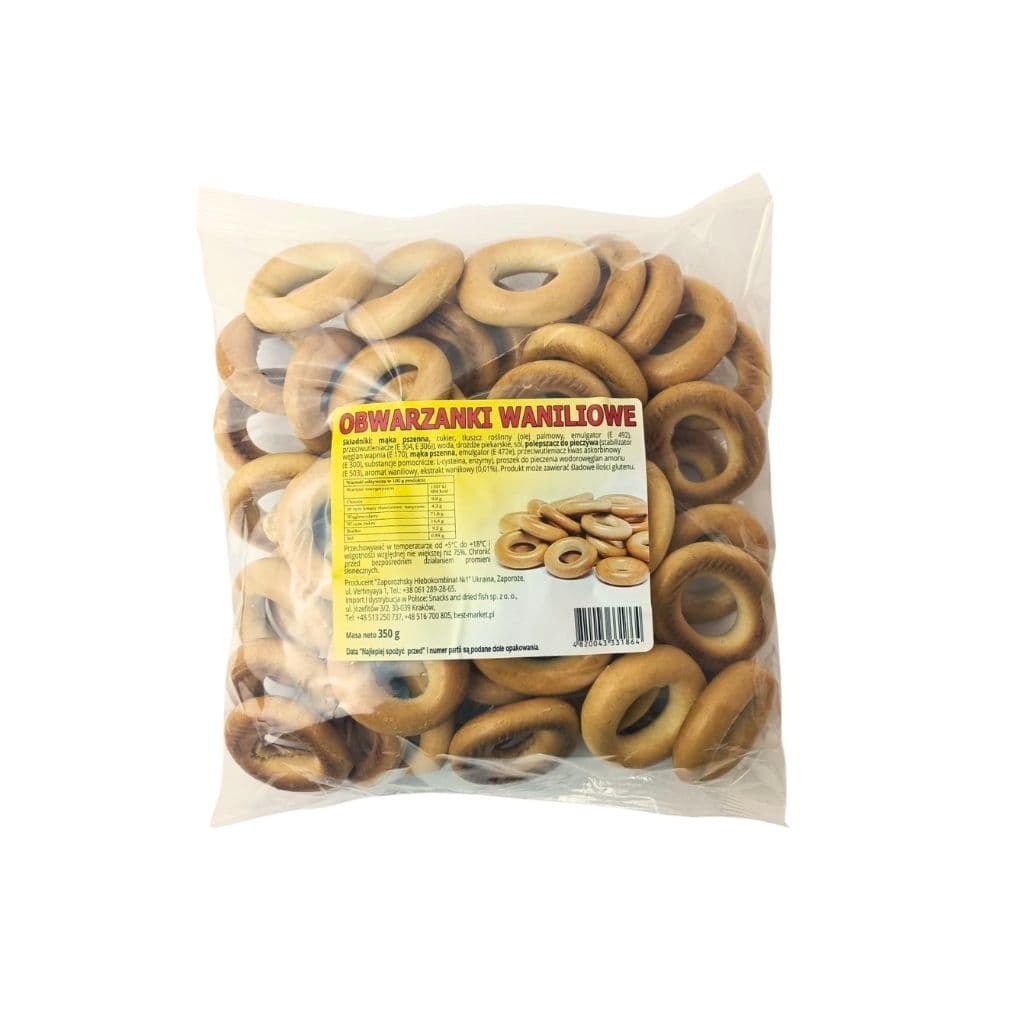 Obwarzanki waniliowe "Hlibodar" 350g
