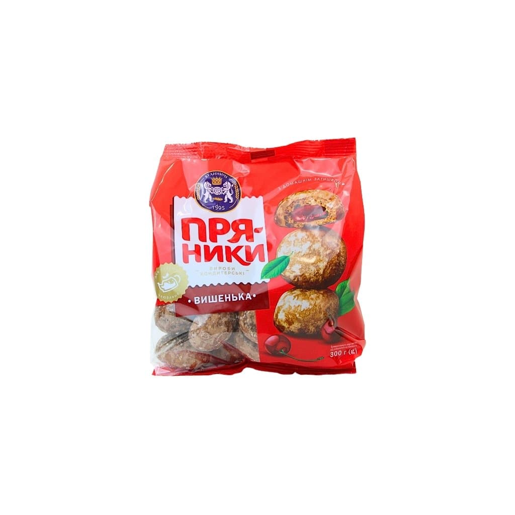 Pierniki Wiśnia "Kulinichi" 300g