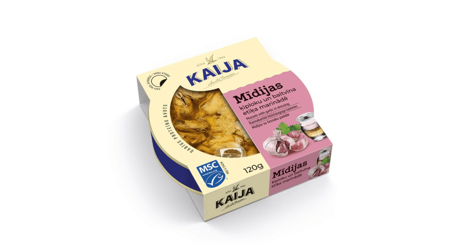 Surimi krewetkowe w oleju roślinnym "Kaija" 160g