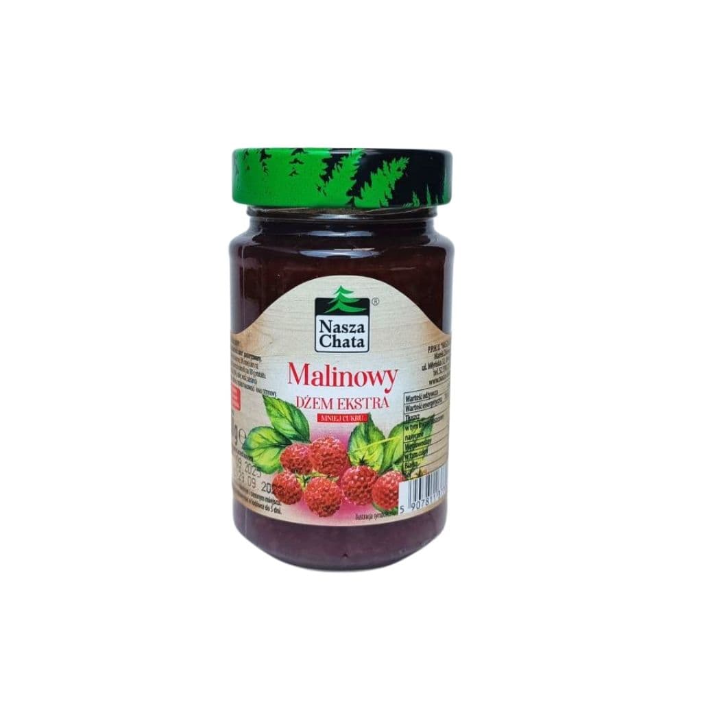 Dżem malinowy ekstra "Nasza Chata" 250g