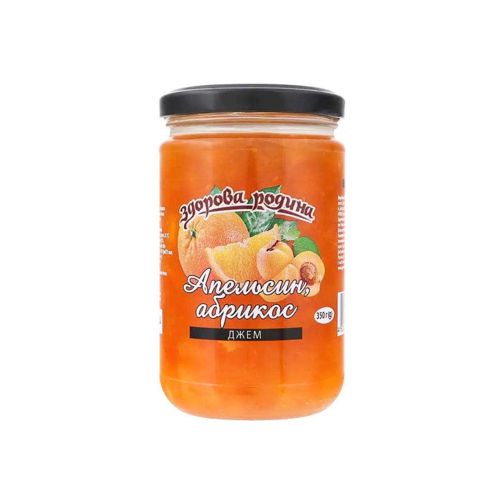 Dzem pomaranczowy z morela "Zdrowa rodzina" 350ml
