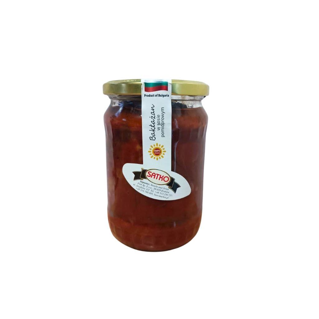 Bakłazany w sosie pomidorowym "Satko" 580ml