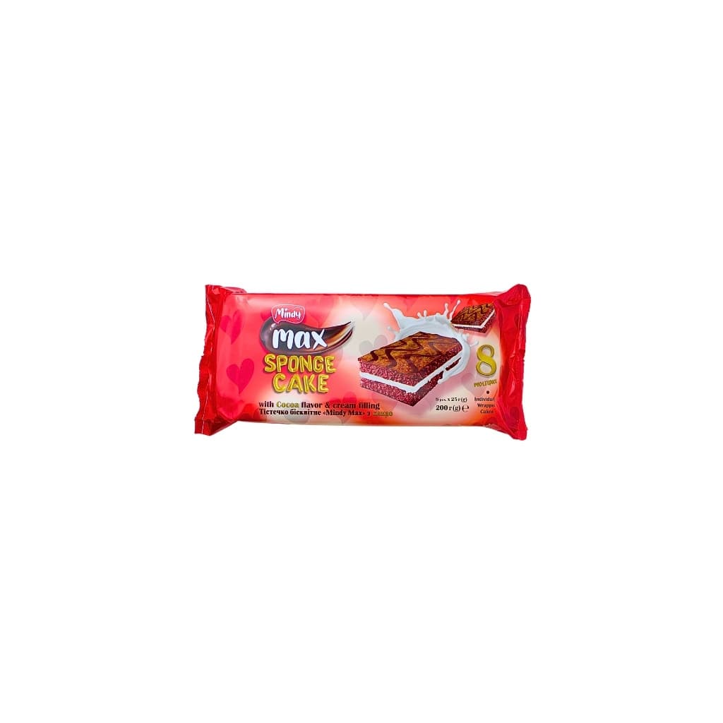 Ciasto biszkoptowe o smaku kakaowym Mindy Max "KBF" 200g