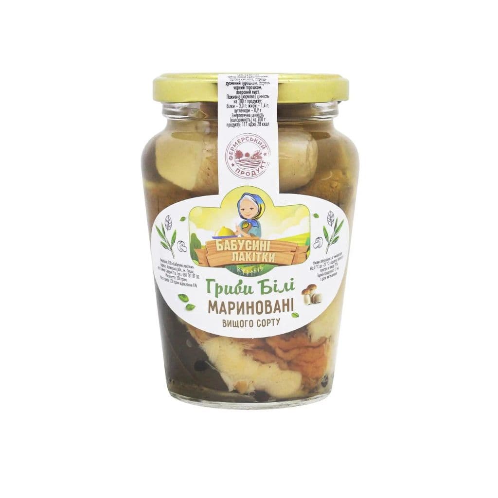 Borowik szlachetny marynowany "Grandma's Delicacies" 350g