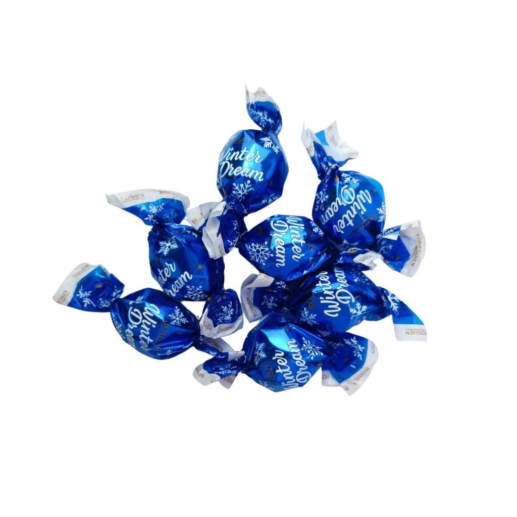 Cukierki z nadzieniem o smaku czekoladowym Winter Dream "Roshen" (100g) luz