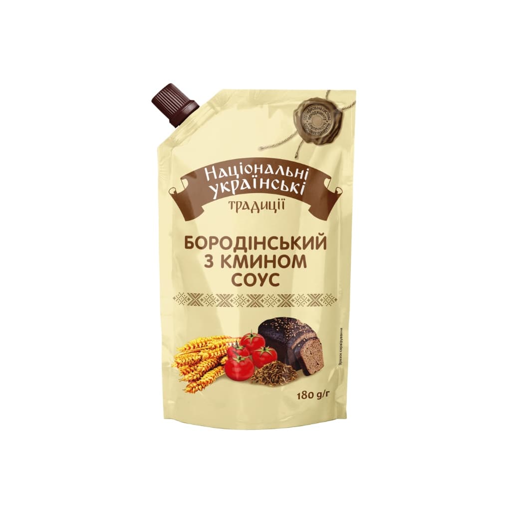 Sos pomidorowy Borodinski z kminem "NUT" 180g