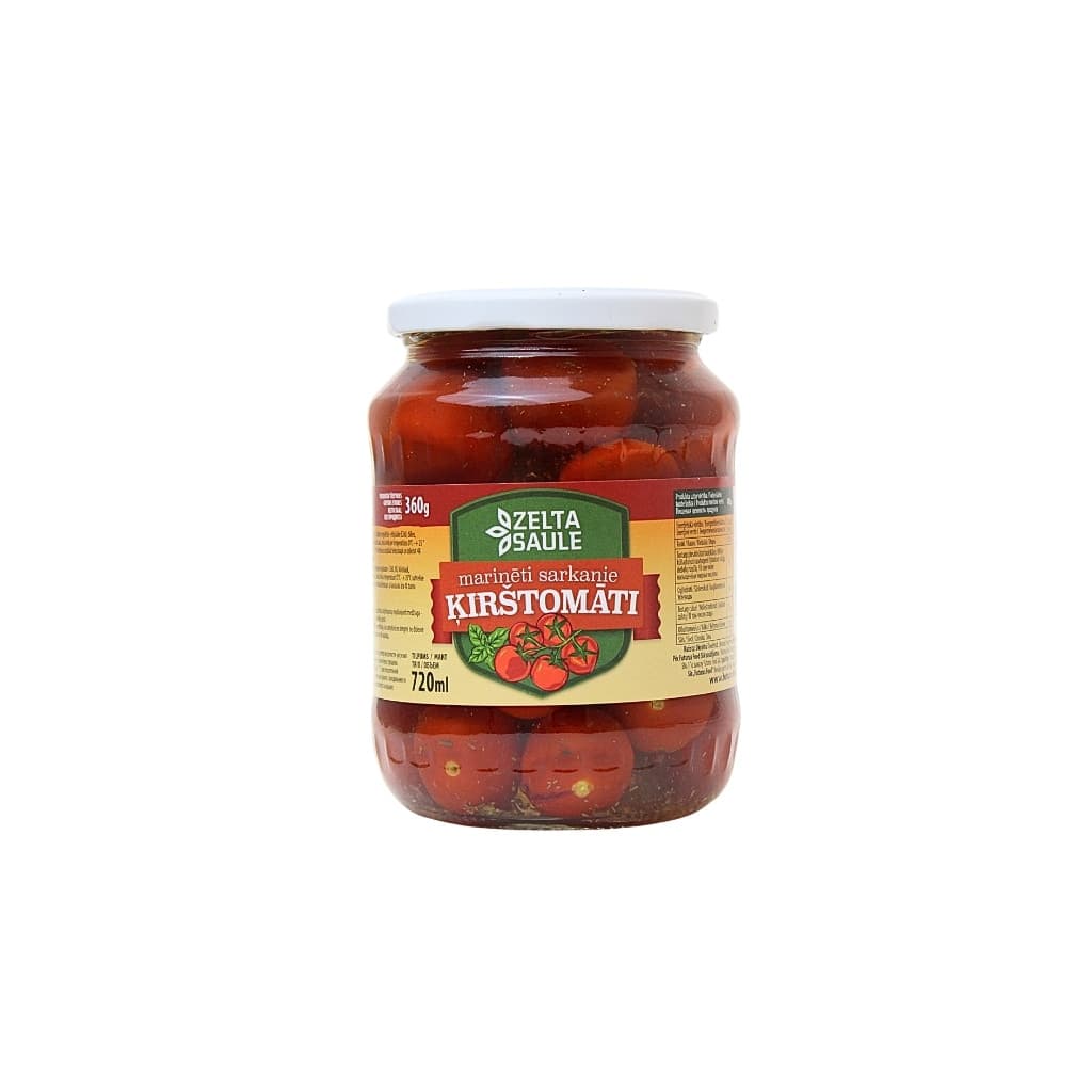 Pomidory cherry marynowane "Zelta Saule" 720g