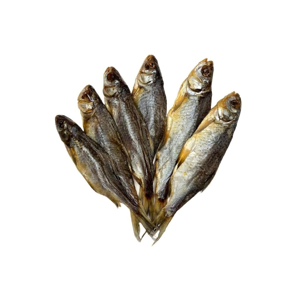 Płoć suszona bez łusek niepatroszona (80-110g) luz