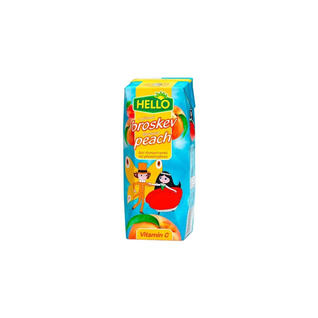 Napój brzoskwiniowy "Hello" 250ml