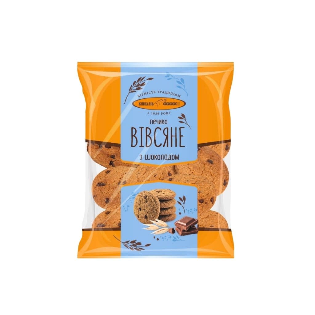 Ciasteczka owsiane z czekoladą "Kyivhlib" 300g