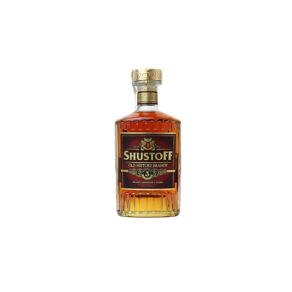 Brandy OLD HISTORY 5* "Shustoff" 500ml
