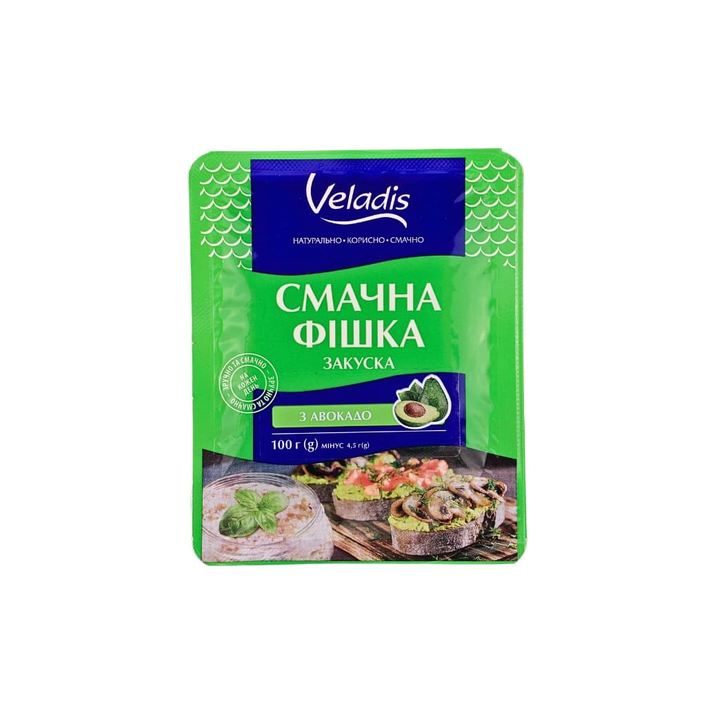 Pasta kanapkowa o smaku awokado "Smaczna Fiszka" 100g