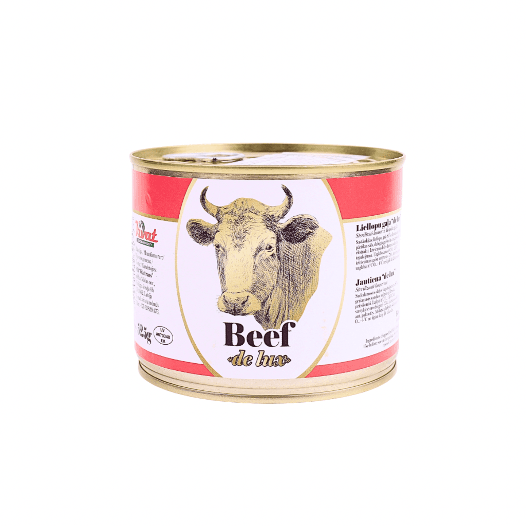 Tuszonka wolowa "VIVAT De Lux" 525g