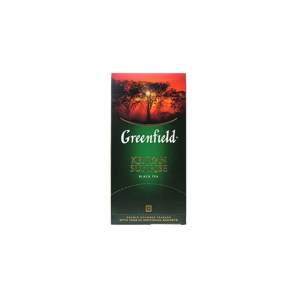 Herbata czarna Kenyan Sunrise "Greenfield" 25x2g