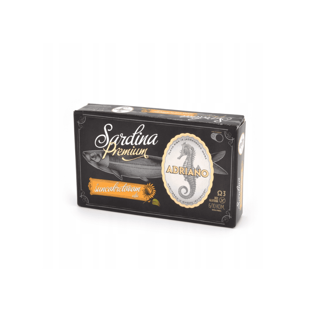 Sardynki w oleju słonecznikowym Ardiano "Conex" 90g