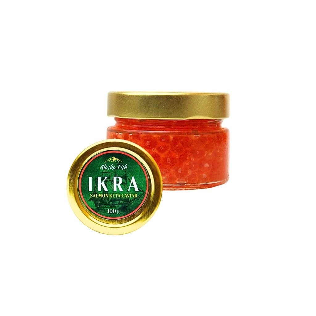 Kawior z łososia Keta "Alaska Fish" słoik 100g
