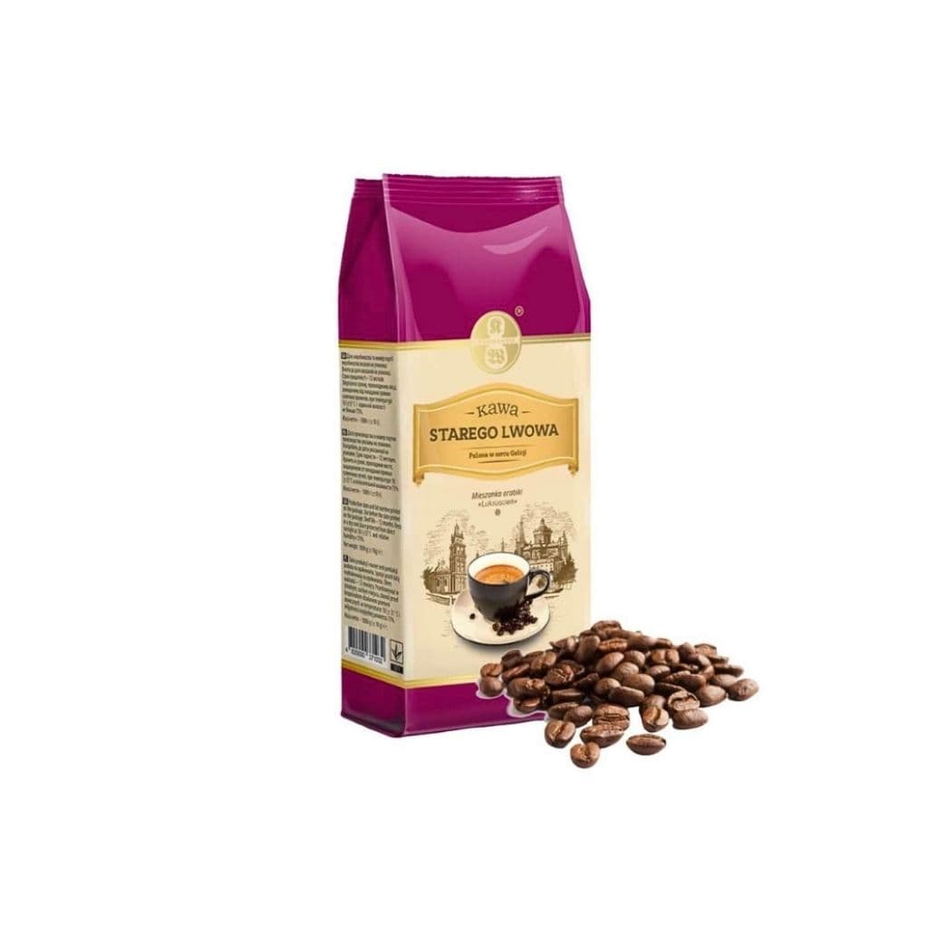 Kawa Starego Lwowa Luxusowa ziarnista, 1kg