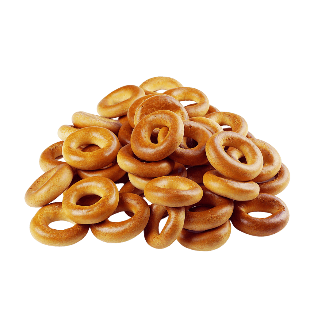 Obwarzanki waniliowe (ok.100g) "Mario" luz